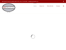 Tablet Screenshot of houstonpallets.com